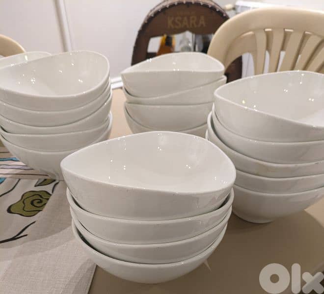 White Salad Bowl / Jout salata 2