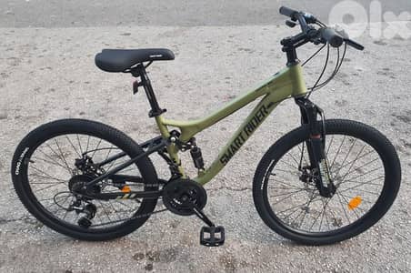 Smart Rider MTB bike 24 speed disc brakes Aluminium doublewall rims