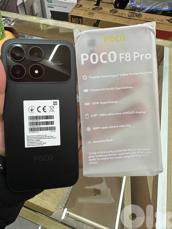 poco f8 pro with screen waranty 1