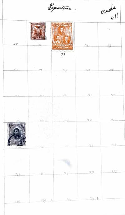 Ecuador Stamps