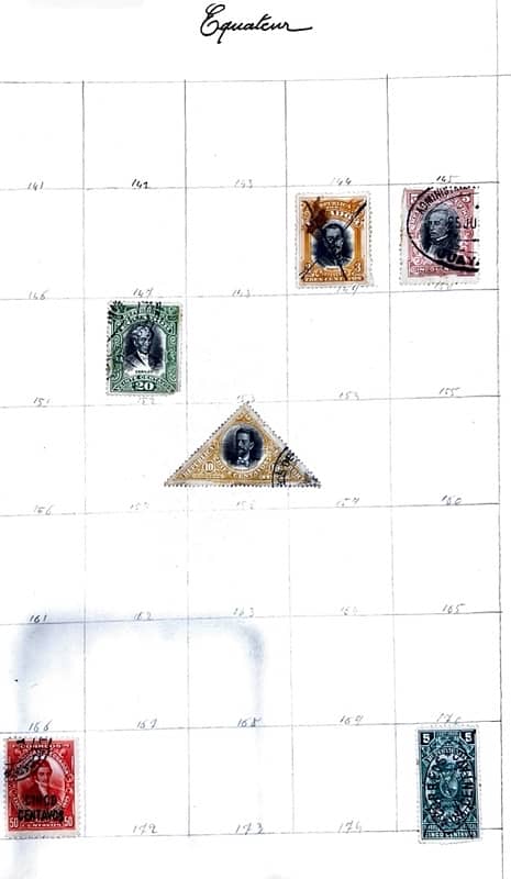 Ecuador Stamps 1