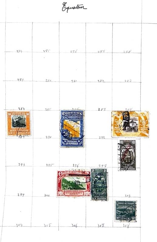 Ecuador Stamps 6