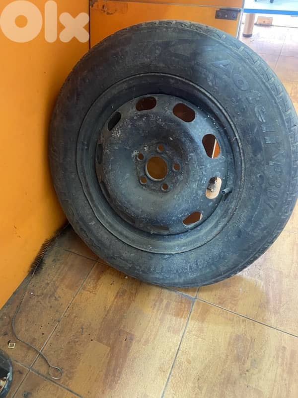 دولاب وجنط  سبير 1