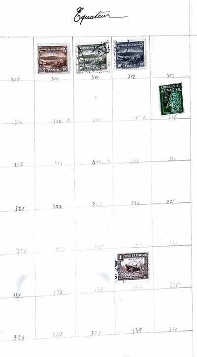 Ecuador Stamps