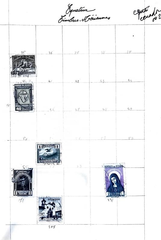 Ecuador Stamps 4