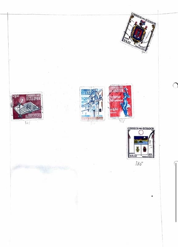 Ecuador Stamps 5