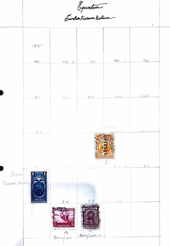 Ecuador Stamps 6