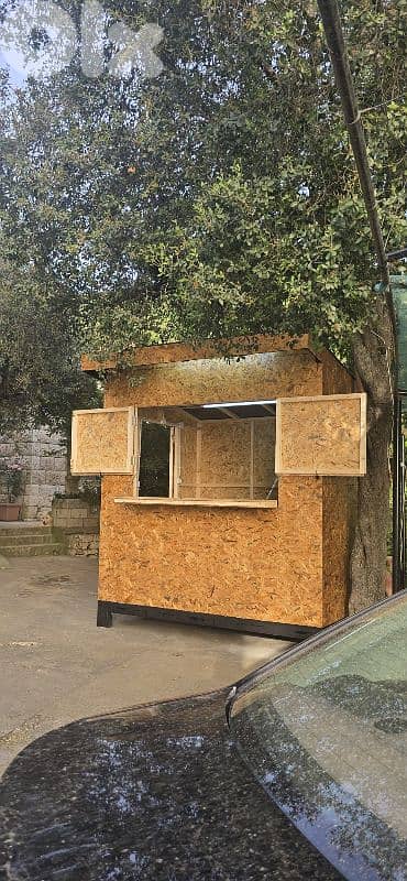 wooden kiosk 1
