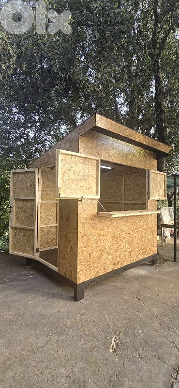 wooden kiosk 3