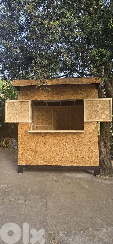wooden kiosk 11