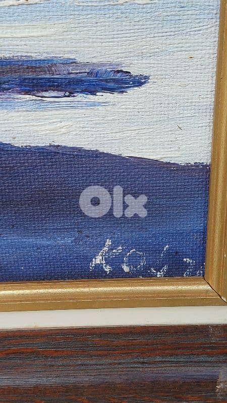 لوحة رسم زيتي اوروبية 7