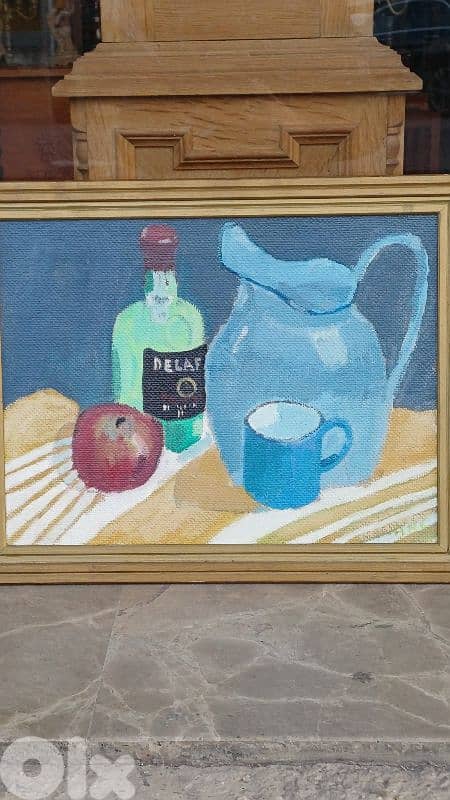 لوحة رسم زيتي اوروبية 3