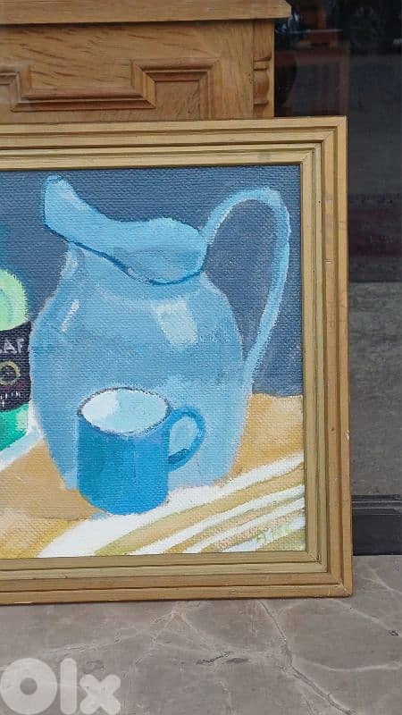 لوحة رسم زيتي اوروبية 4