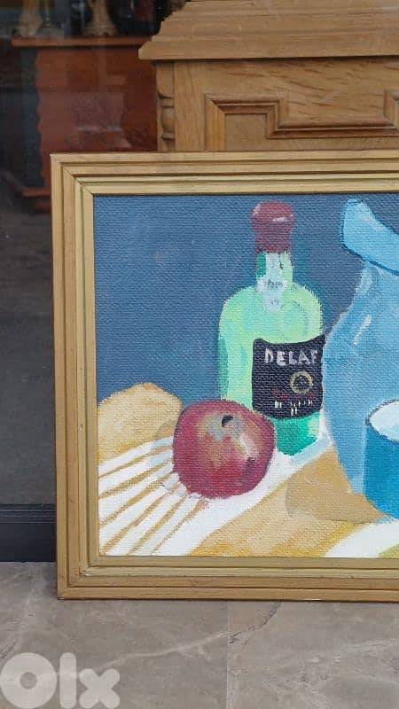 لوحة رسم زيتي اوروبية 5