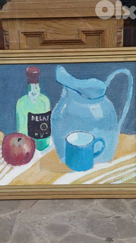 لوحة رسم زيتي اوروبية 6