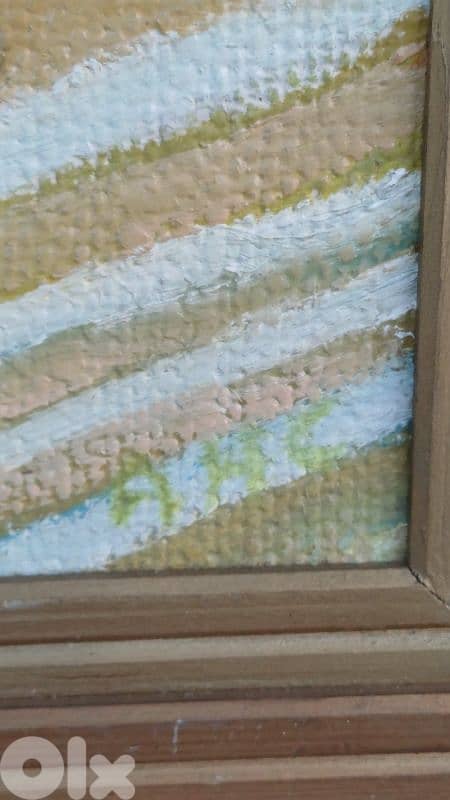 لوحة رسم زيتي اوروبية 7