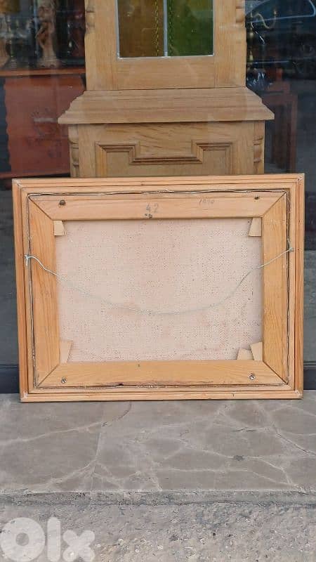 لوحة رسم زيتي اوروبية 8