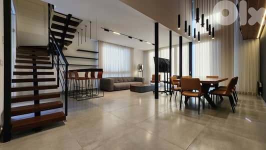 Furnished Loft for Rent in Achrafieh  شقة علوية مفروشة للإيجار في