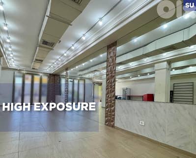 High Exposure! 250 sqm of Commercial Space on Kfarhbab REF#SU125282