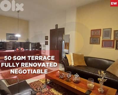 terrace, fully furnished, keserwan, kaslik/كسليك REF#EW131147