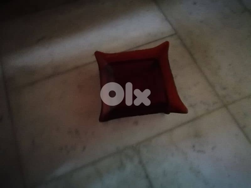 Vase/شروة ٣ قطع زجاج 2