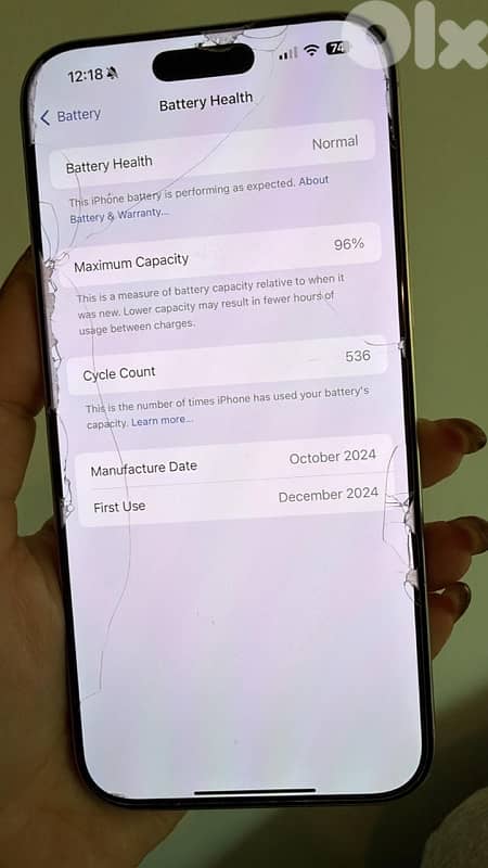 iPhone 16 Pro Max – 256GB (Used Like New) 4