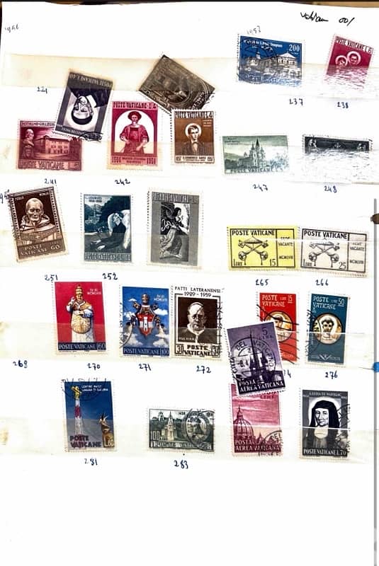 Vatican stamps 1