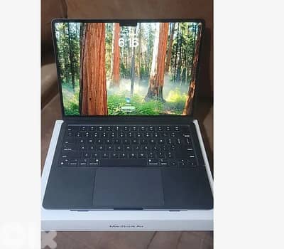 mac book air m2 screen 2022 dark blue neded