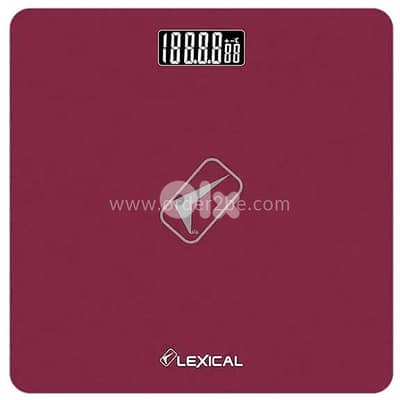 Lexical 180kg Digital Bathroom Scale — 0.05kg Precision Tempered Glass