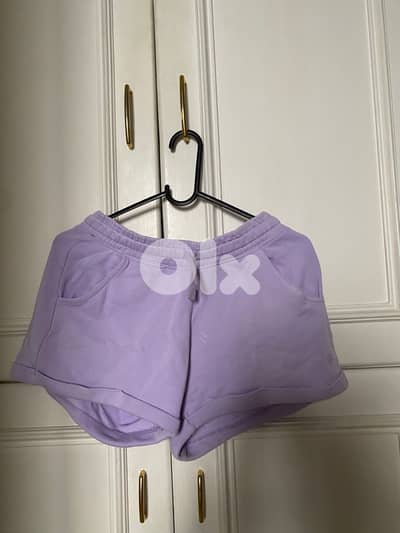 Purple shorts, size 168cm 13-14 years from Benetton