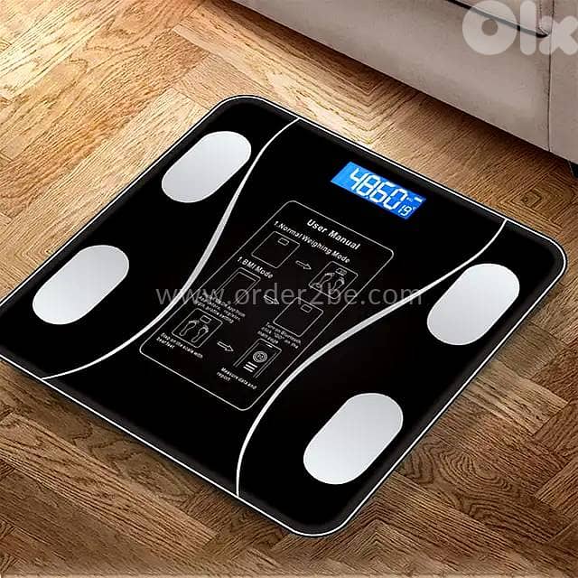 17-Metric Bluetooth Smart Scale: Body Composition Analysis & App Sync 4