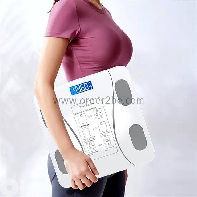17-Metric Bluetooth Smart Scale: Body Composition Analysis & App Sync 10