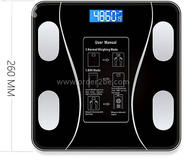 17-Metric Bluetooth Smart Scale: Body Composition Analysis & App Sync 11