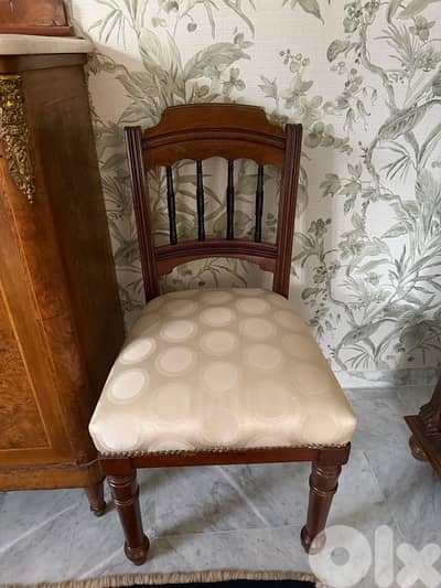 chair / kerse , antique , 6 chairs