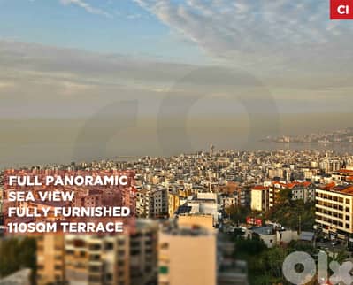4 Terraces - Full panoramic sea view IN ZOUK MOSBEH ! REF#CI131275 !