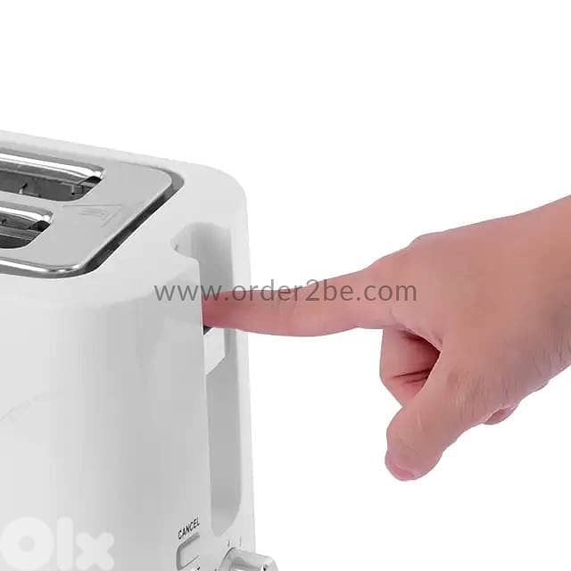 Lexical 900W 2-Slice Toaster: 7 Browning Levels & Removable Crumb Tray 7