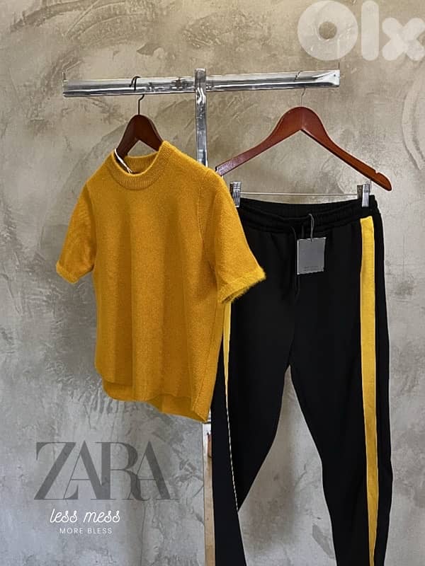 ZARA top + jogging pant  both new in tag for 16$ 1