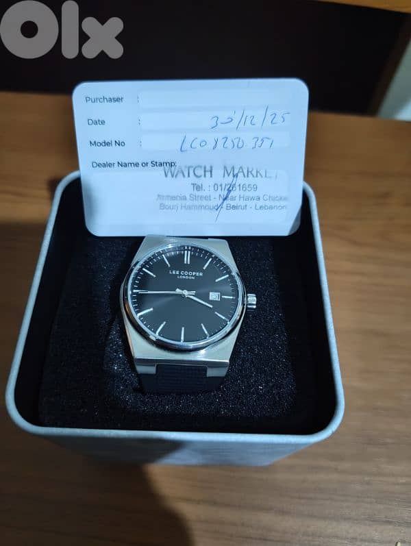 Lee cooper watch , new 5