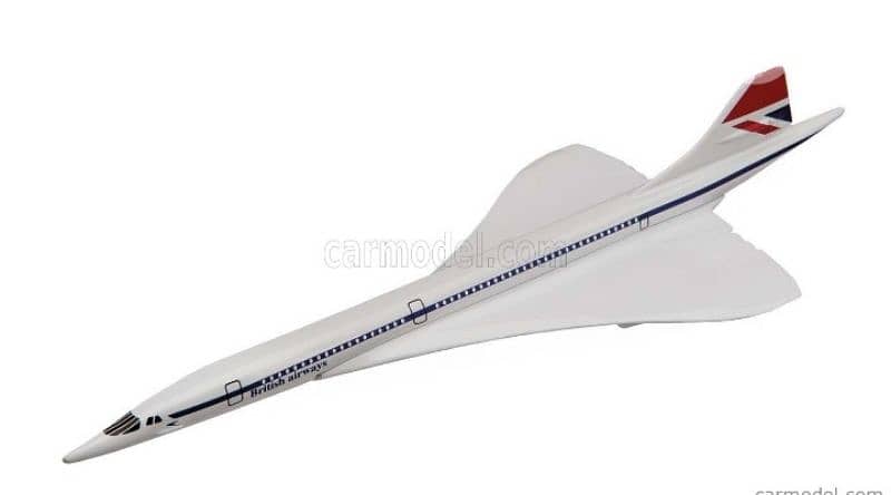 Concorde (British Aerospace) 1969 diecast plane model 1/144 1