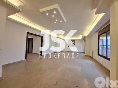 L20064 - Spacious Apartment With Sea View For Rent in Kfarhbeib