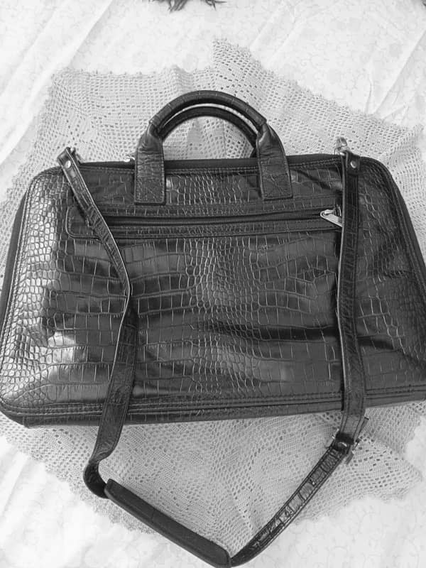 GENUINE CROCO EMINSA BRIEFCASE-laptop 2