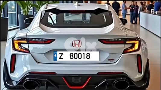 رقم سيارة مميز Z 80018