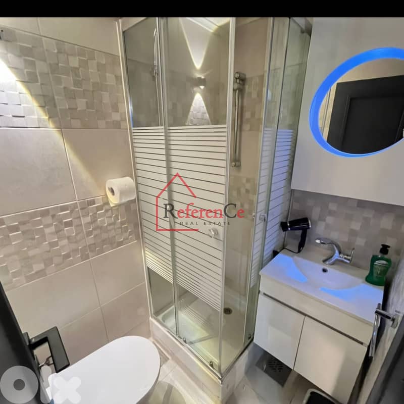 Furnished chalet for rent in Mzar شاليه مفروشة للإيجار في عيون السيمان 9