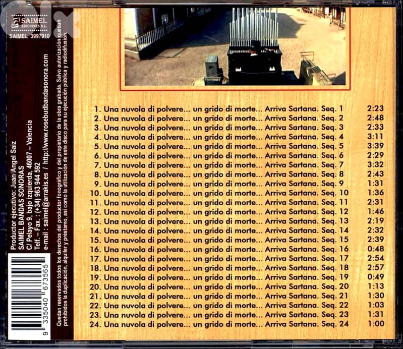 The Western Film Music ( RARE LIMITED EDITION ) 1