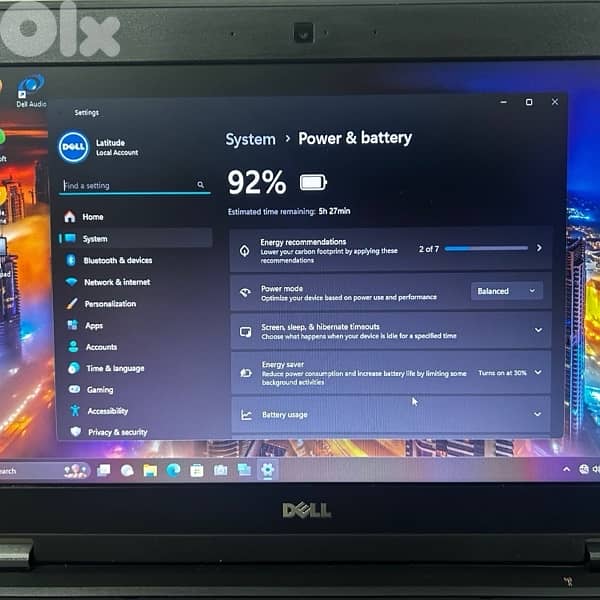 Laptop Dell 12 inch • Intel Core i5 • SSD • Ram 8Gb 6