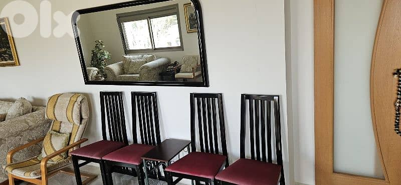 Elegant black dinning room 3