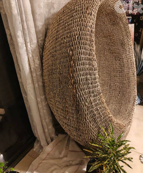 Oversized Indian rope lounge chair – 1.6 meter height 2