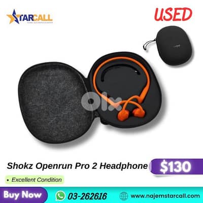 Shokz Openrun Pro 2 Headphone   Excellent Condition