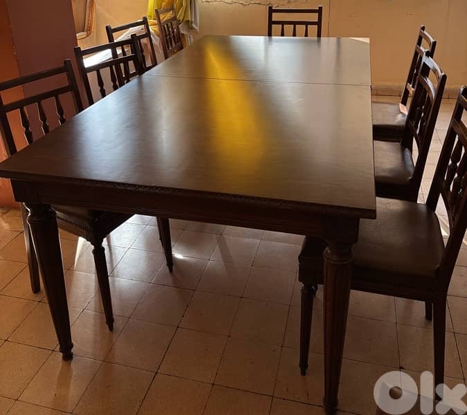 طاولة سفرة خشب زين 2