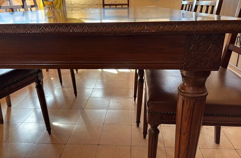 طاولة سفرة خشب زين 4